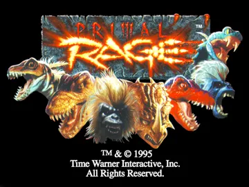 Primal Rage (US) screen shot title